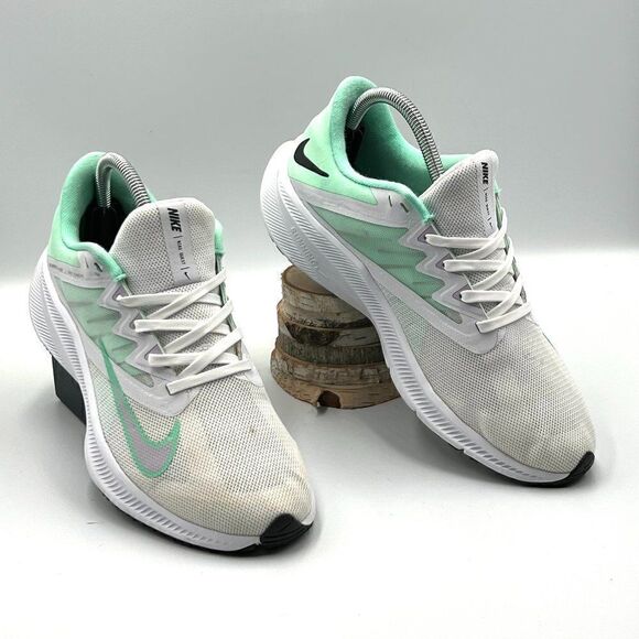 Nike Wmns Quest 3 'White Green Glow' - Picture 9 of 9